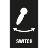 Wera Joker Switch 19, Chiave 19 mm, 1/4", Acciaio inossidabile, Acciaio al cromo-molibdeno, Nichrome, Opaco