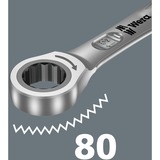 Wera Joker Switch Set, Chiave 10,13,17,19 mm, 1/4", Cromo, Acciaio al cromo-molibdeno, Cromo, Lucido