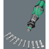 Wera Kompakt 10 Set Cacciavite a cricchetto, Set di bit Nero/Verde, Nero/Verde, Nero
