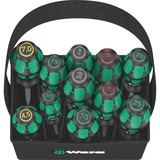 Wera Kraftform 2go 300 punta giradadi 11 pezzo(i) Nero/Verde, 11 pezzo(i), Esagonale