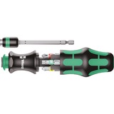 Wera Kraftform Kompakt 20 Cacciavite con punte multiple Cacciavite multifunzione Plastica, Nero/Verde, Nero