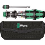 Wera Kraftform Kompakt 20 Cacciavite con punte multiple Cacciavite multifunzione, Set di bit Plastica, Nero/Verde, Nero