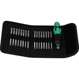 Wera Kraftform Kompakt 20 Cacciavite con punte multiple Cacciavite multifunzione, Set di bit Plastica, Nero/Verde, Nero