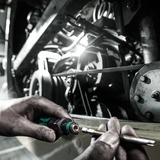 Wera Kraftform Kompakt 20 Cacciavite con punte multiple Cacciavite multifunzione, Set di bit Plastica, Nero/Verde, Nero
