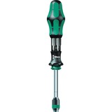 Wera Kraftform Kompakt 20 Cacciavite con punte multiple Cacciavite multifunzione, Set di bit Plastica, Nero/Verde, Nero