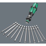 Wera Kraftform Kompakt 20 Cacciavite con punte multiple Cacciavite multifunzione, Set di bit Plastica, Nero/Verde, Nero