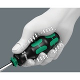 Wera Kraftform Kompakt 20 Cacciavite con punte multiple Cacciavite multifunzione, Set di bit Plastica, Nero/Verde, Nero