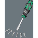 Wera Kraftform Kompakt 28 SB Singolo, Set di bit Nero/Verde