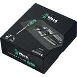 Wera Kraftform Kompakt 60 Set Cacciavite multifunzione, Set di bit Nero/Verde, Nero
