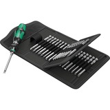 Wera Kraftform Kompakt 62 Set Cacciavite multifunzione, Set di bit Nero/Verde, Nero