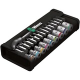 Wera Set di cricchetti in metallo Zyklop 8100 SA 11, misure in pollici, Set di strumenti 