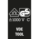 Wera VDE 16 Set Cacciaviti manuali 200 mm, 125 mm, 80 mm, 667 g, Rosso/giallo, Nero