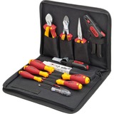 Wiha Best of VDE set di utensili per elettricisti, Set di strumenti rosso/Giallo