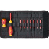 Wiha Cacciavite con porta punte electric slimVario set di avvio rosso/Giallo