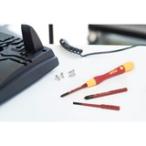 Wiha Cacciavite con set porta punte PicoFinish electric slimVario rosso/Giallo