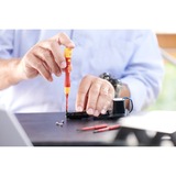 Wiha Cacciavite con set porta punte PicoFinish electric slimVario rosso/Giallo