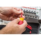 Wiha Cacciavite con set portapunte SoftFinish electric slimVario, 4 pezzi rosso/Giallo