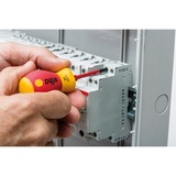 Wiha Cacciavite con set portapunte SoftFinish electric slimVario, 4 pezzi rosso/Giallo