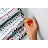 Wiha Cacciavite con set portapunte SoftFinish electric slimVario, 4 pezzi rosso/Giallo