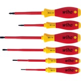 Wiha Set di cacciaviti SoftFinish electric, 6 pezzi, Cacciavite rosso/Giallo