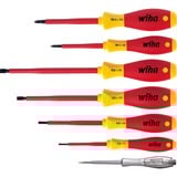 Wiha Set di cacciaviti SoftFinish electric, 7 pezzi, Cacciavite rosso/Giallo