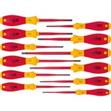 Wiha Set di cacciaviti SoftFinish electric slimFix, 12 pezzi, Cacciavite rosso/Giallo