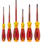 Wiha Set di cacciaviti SoftFinish electric slimFix, 6 pezzi, Cacciavite rosso/Giallo