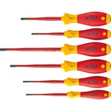Wiha Set di cacciaviti SoftFinish electric slimFix, 6 pezzi, Cacciavite rosso/Giallo