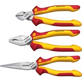 Wiha Set di pinze Industrial electric, 4 pezzi, Set pinze giallo/Rosso