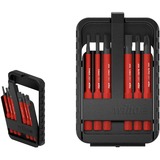 Wiha Set di punte slimBit electric, a taglio e PH, Set di bit rosso