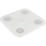 Xiaomi Mi Body Composition Scale 2 Quadrato Trasparente, Bianco Bilancia pesapersone elettronica, Scala bianco, Bilancia pesapersone elettronica, 150 kg, 50 g, kg/lb, ST, Quadrato, Trasparente, Bianco