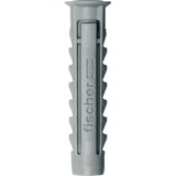 fischer 41648 ancoraggio a vite e tassello 132 pezzo(i) Tassello di espansione grigio chiaro, Tassello di espansione, Mattone, Cemento, Muratura, Nylon, 132 pezzo(i), Scatola
