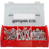 fischer DUOLINE 181 90 pezzo(i) Ancora con gancio, Tassello grigio chiaro/Rosso, Ancora con gancio, Cemento, Grigio, 90 pezzo(i), Scatola