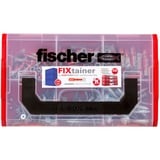 fischer FixTainer-DUOPOWER + Vite, Tassello grigio chiaro/Rosso