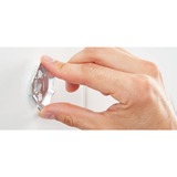 fischer GOW colla per bagno, 2 pezzi, Adesivo trasparente