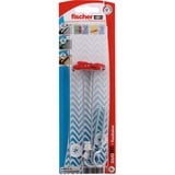 fischer Tassello a cerniera DUOTEC 10 RH K grigio chiaro/Rosso