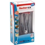 fischer Tassello a cerniera DUOTEC 10 S PH LD grigio chiaro/Rosso