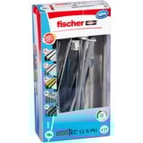 fischer Tassello a cerniera DUOTEC 12 S PH M LD grigio chiaro/Rosso