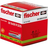 fischer UX 8x50 R S/25, Tassello grigio chiaro