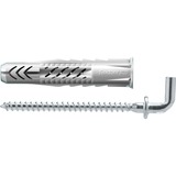 fischer UX 8x50 WH K, Tassello grigio chiaro