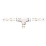 goobay 30507 accessorio di illuminazione Connettore per illuminazione, Connessione Connettore per illuminazione, Bianco, IP44, 12 V, 3,3 cm, 24 mm