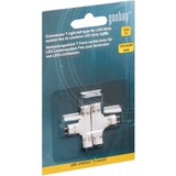 goobay 30507 accessorio di illuminazione Connettore per illuminazione, Connessione Connettore per illuminazione, Bianco, IP44, 12 V, 3,3 cm, 24 mm