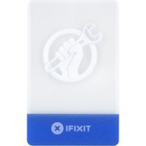 iFixit EU145101 strumento di riparazione di dispositivi elettronici 2 strumenti, Raschietto trasparente/Blu, Strumento di apertura, Scheda plastica, Plastica, Blu, Trasparente, Bianco, 2 strumenti