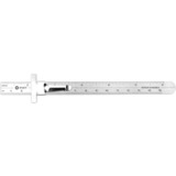 iFixit EU145108 righello Righello termoretraibile 150 mm Metallo Acciaio inossidabile 1 pz Righello termoretraibile, Metallo, Acciaio inossidabile, cm, Pollice, 150 mm, 1 pz