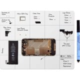 iFixit EU145167-4 strumento di riparazione di dispositivi elettronici 1 strumenti, Stuoia Tappetino magnetico, Telefono cellulare/smartphone, Bianco, 254 mm, 203,2 mm, 2,67 mm