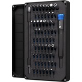 iFixit EU145299 punta per cacciavite 64 pezzo(i), Set di bit Nero, 64 pezzo(i), Piatto, Esadecimale (metrico), JIS B 1012, Giradadi, Pentalobo, Phillips, Robertson, Torx di..., PH 0,PH 00,PH 000,PH 1,PH 2, 1,1.5,2,2.5,3,4 mm, T2,T3,T4,T5, TR10,TR15,TR20,TR25,TR6,TR7,TR8,TR9