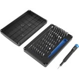 iFixit EU145299 punta per cacciavite 64 pezzo(i), Set di bit Nero, 64 pezzo(i), Piatto, Esadecimale (metrico), JIS B 1012, Giradadi, Pentalobo, Phillips, Robertson, Torx di..., PH 0,PH 00,PH 000,PH 1,PH 2, 1,1.5,2,2.5,3,4 mm, T2,T3,T4,T5, TR10,TR15,TR20,TR25,TR6,TR7,TR8,TR9
