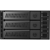Chieftec CMR-2131SAS pannello drive bay Nero Nero, Nero, 1 ventola(e), 8 cm, 217 mm, 146 mm, 85 mm