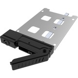 Chieftec CMR-225 pannello drive bay Pannello portante Nero, Telaio di montaggio Nero, Pannello portante, Nero, Metallo, 9.5 mm, HDD, 112 mm