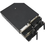 Chieftec CMR-425 pannello drive bay Pannello portante Nero, Telaio di montaggio Nero, Pannello portante, Nero, Metallo, 9.5 mm, 1 ventola(e), 4 cm
